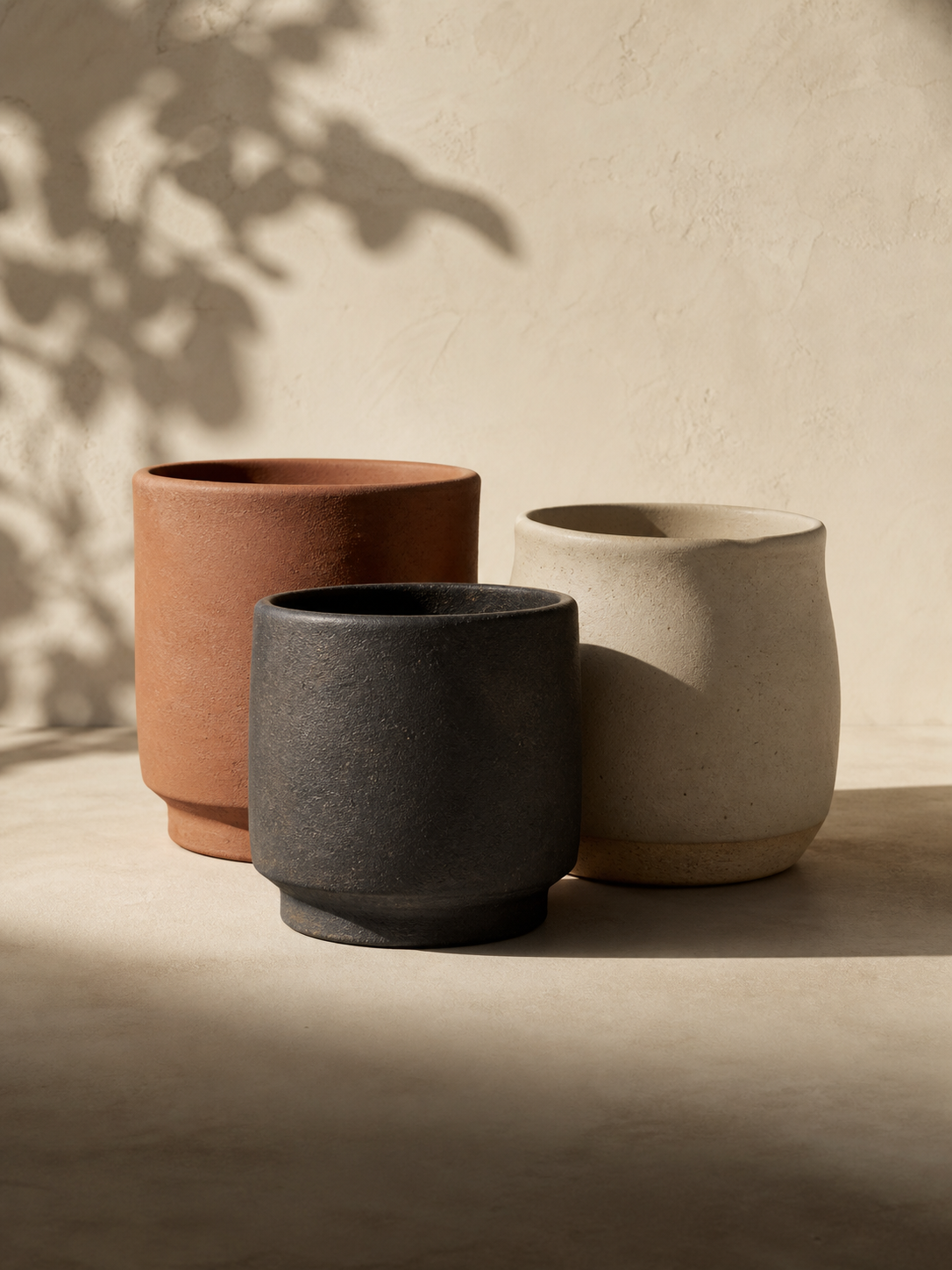 Pots: 4 Inch Red Premium Orchid Round Plastic Pot